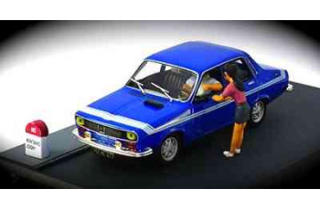 Blue Renault 12 Gordini La Route Bleue  RB3 